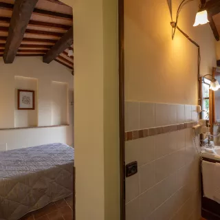 Appartamento Assisi - Camera e bagno