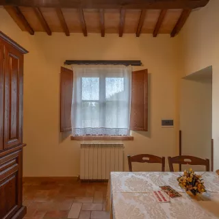 Appartamento Assisi - Soggiorno con angolo cottura