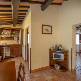 Appartamento Spoleto - Soggiorno con angolo cottura