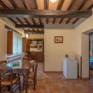 Appartamento Orvieto - Soggiorno con angolo cottura