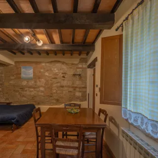 Appartamento Orvieto - Soggiorno con divano letto