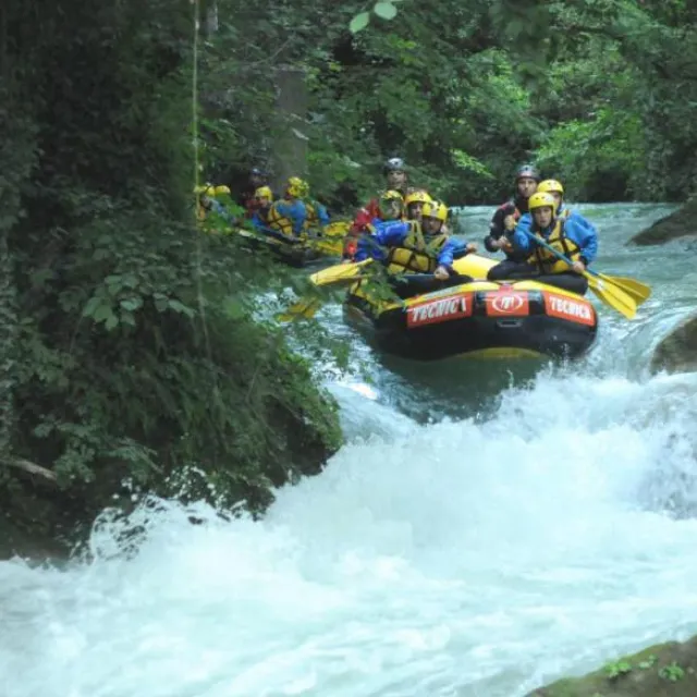 Rafting alla cascata delle Marmore